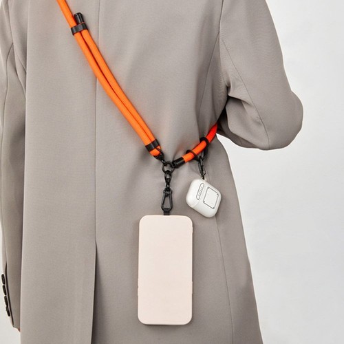 Anti-lost Mobile Phone Lanyard with Tether Tab Neck Strap Men Women - Photo 7 sur 20