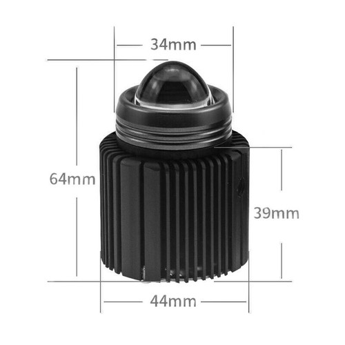 Waterproof 60W LED Spotlights Hight Low Beam Fit For Motorcycle Car ATV Offroad - 第 6/12 張圖片