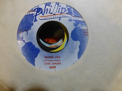 CARL MANN MONA LISA & FOOLISH ONE PHILLIPS      EXCELLENT    45