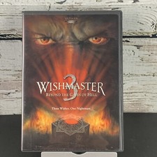 Wishmaster 3: Beyond the Gates of Hell (DVD, 2001) A.J. Cook, Tobias Mehler