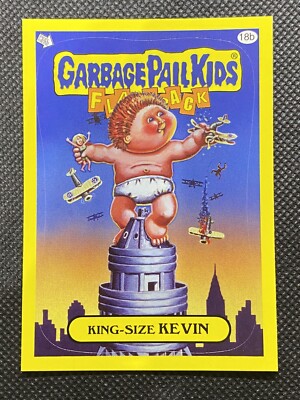 2011 Topps Garbage Pail Kids Flashback Series 3 - King-Size Kevin #18b Yellow