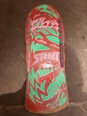 Alva Street Fire 1984 OG Skate Board Deck - Image 1 of 4