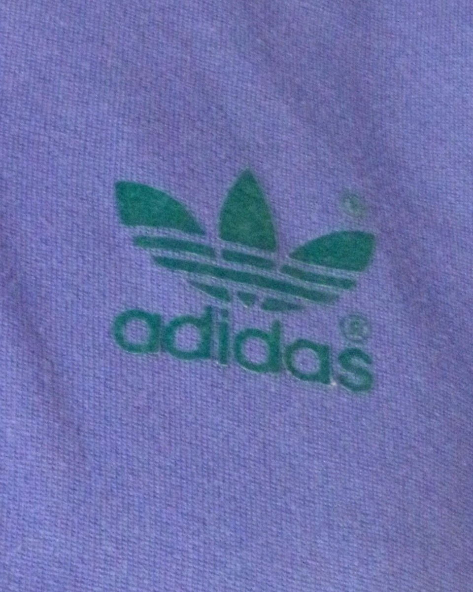 vintage 80s 90s Adidas ReTrO Big Trefoil Full Zip Sleeveless