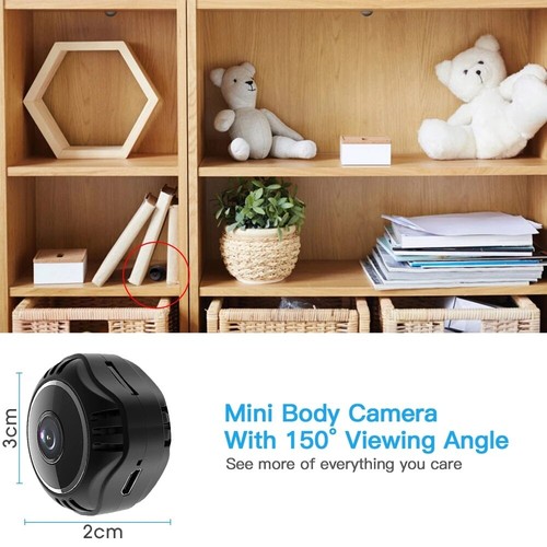 Mini Camara Oculta Espia De Seguridad WiFi 1080P Inalambrica Con Audio y Video - Picture 6 of 20