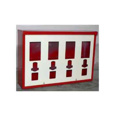 Komplettset Kaugummiautomaten, Gehäuse Und Schloss, 2-Schacht