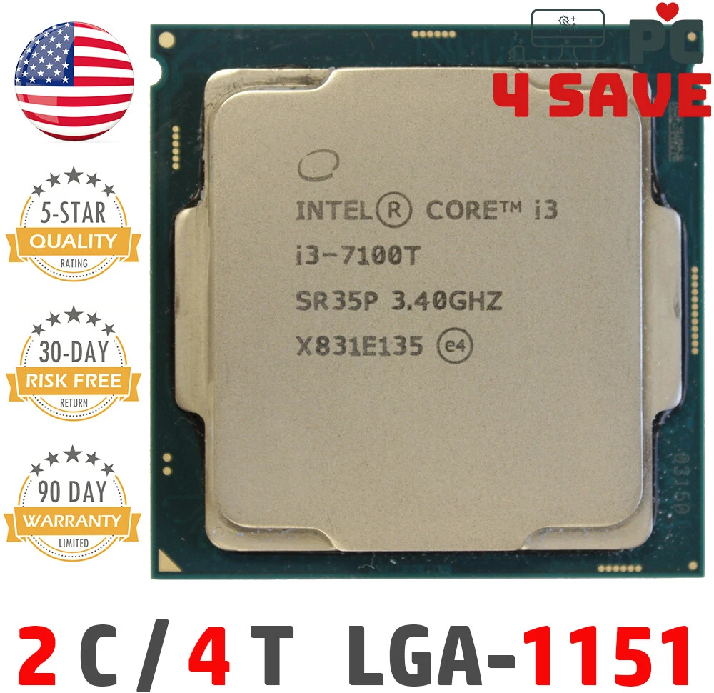 Intel Core i3-7100T Processor Model Computer Processors (CPUs) for