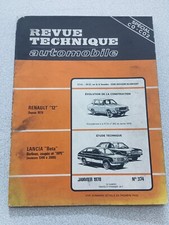 Revue technique Lancia BETA