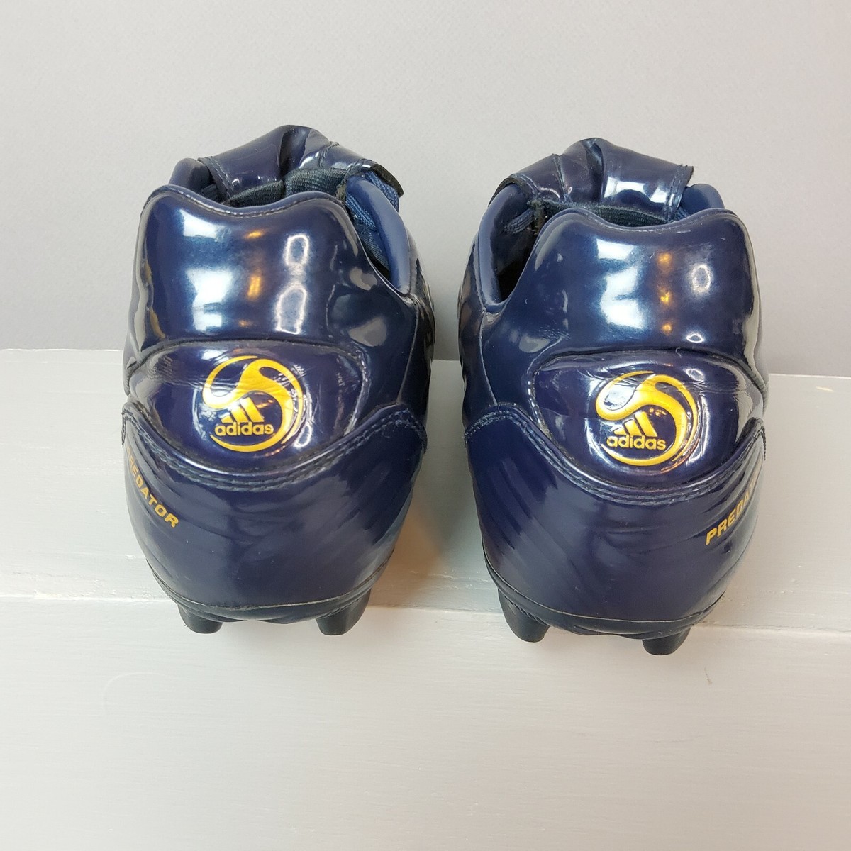 Adidas Absolado TRX FG Predator David Beckham 075613 Size 11 Navy Gold Soccer Adidas Absolado TRX FG Predator David Beckham 075613 Size  main image 2
