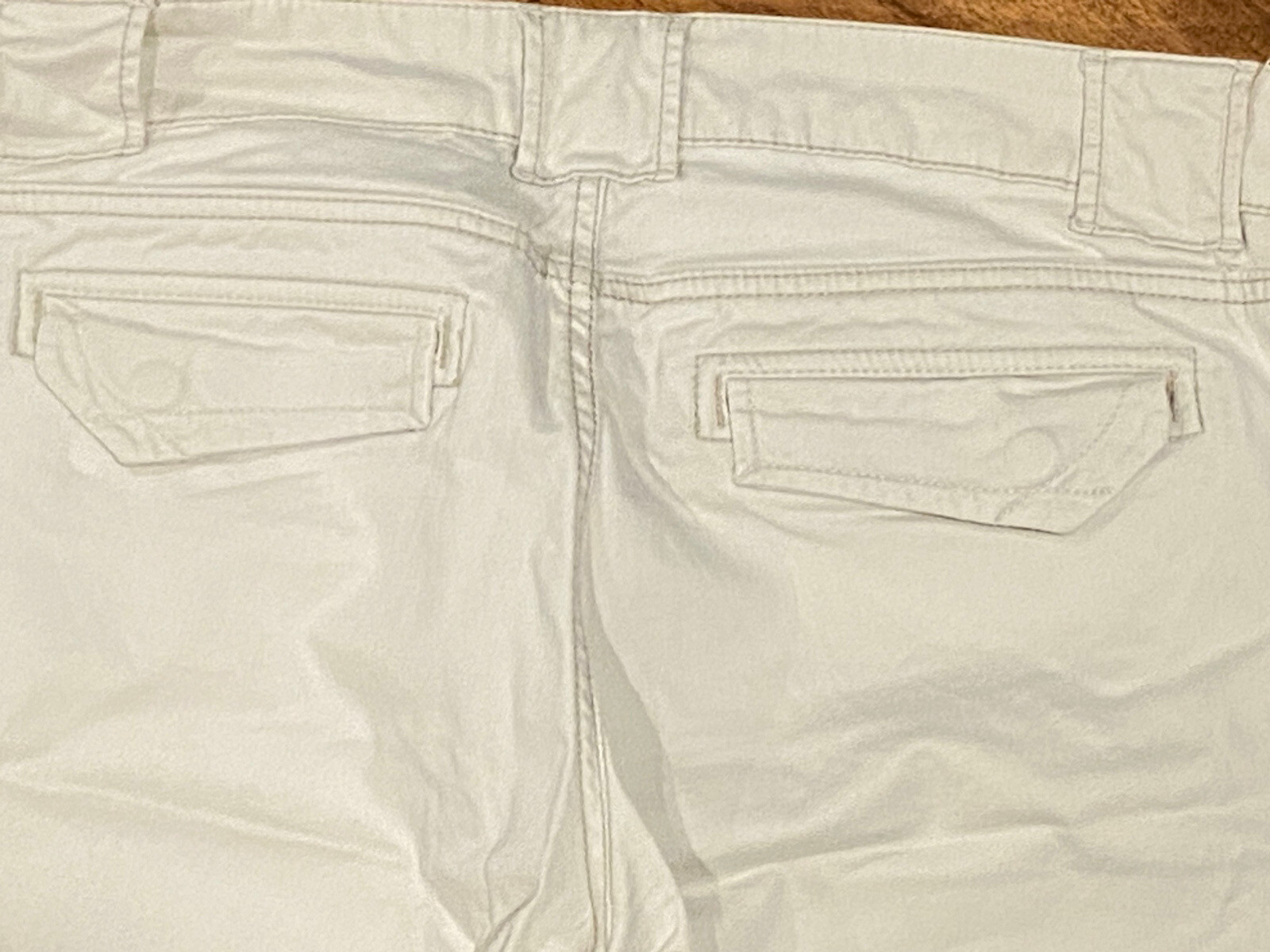 Gap Ultra Low Rise Khaki Pants Size 12 eBay