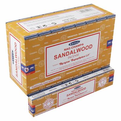 Satya Nag Champa Incense Sticks Masala AGARBATTI Natural Rolled Fragrance 180g