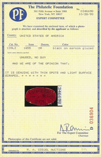 139L2, 2c Third Avenue Post Office, New York N.Y., 2 KNOWN, 1999 PFC - Picture 2 of 3