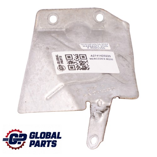 AGR Ventil Hitzeschild Mercedes W205 W213 M274 Abschirmung Platte A2741420220