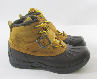 NEW Timberland Youths Mallard Wp Chukka Wheat/Brown Boot 2.5Y