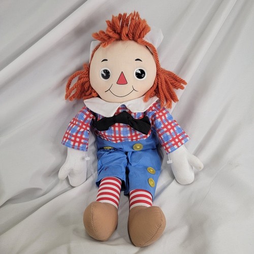 Raggedy Andy Doll 14” Long No Stains or Tears Noted - Foto 1 di 4