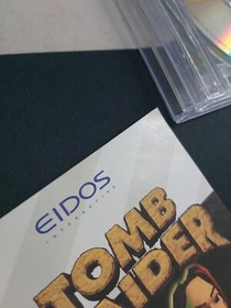Sega Saturn Tomb Raider Booklet Only
