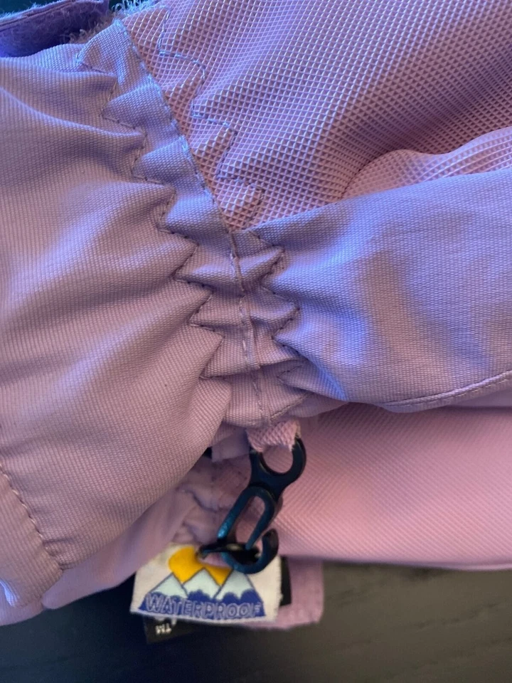 Guantes impermeables Thinsulate púrpura lavanda juvenil talla 3-4 años Foto 4 de 4