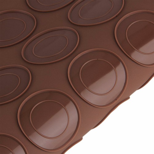 Macaron Matte Backmatte Silikon Backform für Macarons Keks Pralinen Doppelkeks - Bild 5 von 12