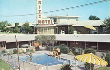 Postcard Ritz Motel 3842 W. Davis U.S. Highway 80 West Dallas Texas