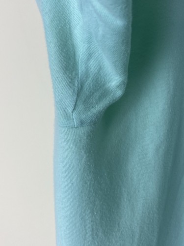 Vintage Nike Air T‑Shirt Pale Green Y2K Small Loud Side Logo Grey‑Tag Era - Picture 5 of 15