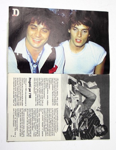 Dolly Revista Miguel Bosè Insertos Especiales 5 Póster Vintage Colección Años 80 - Imagen 13 de 24