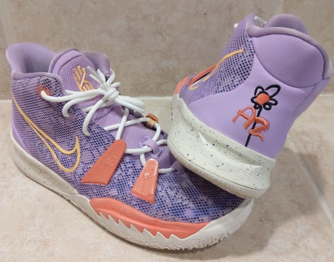 Nike Kyrie 7 'Daughters' Basketball Sneakers Lilac Me… Gem