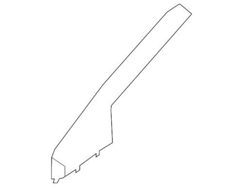 Cubierta del pilar del parabrisas para Ford (P/N JT1Z-6103599-BE)