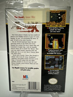 Abadox - the deadly inner war NES - CIB Complete Read Rare | eBay