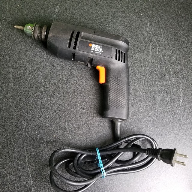 Black \u0026 Decker 7152 Corded Drill 3 Amp 