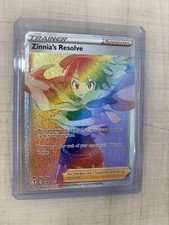 Pokémon TCG Zinnia's Resolve Evolving Skies 225/203 Holo Secret Rare