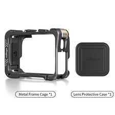 Quick Release Metal Frame Cage Lens Case for Insta360 Ace Pro/ Ace Sports Camera