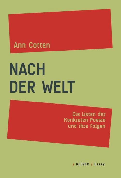 Thumbnail - Nach Der Welt, Ann Cotten