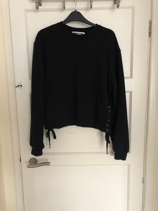Sides Mcq Tie Noir Mcqueen Taille M Jumper Alexander 1qgta7n