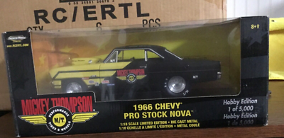 ERTL American Muscle Mickey Thompson 1966 Chevy Pro Stock Nova 1
