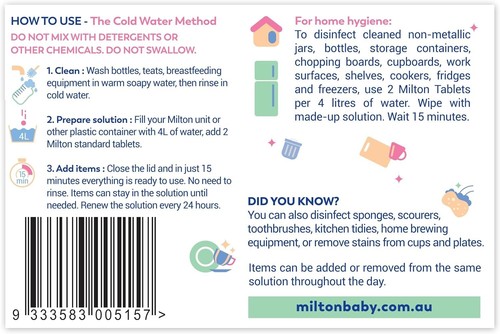 New-Milton Antibacterial Tablets 30 Pack Au - Picture 3 of 10