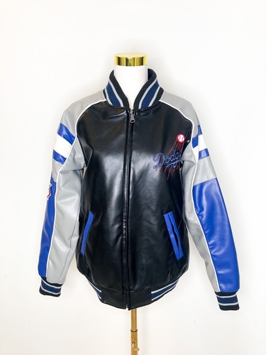 LA Dodgers Jacket Vintage MLB G-III Sports by Carl Banks Youth L 16/18 - Picture 2 of 6