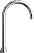 Chicago Faucets Gooseneck Swing Spout 5-1/4 In. Polished Chrome