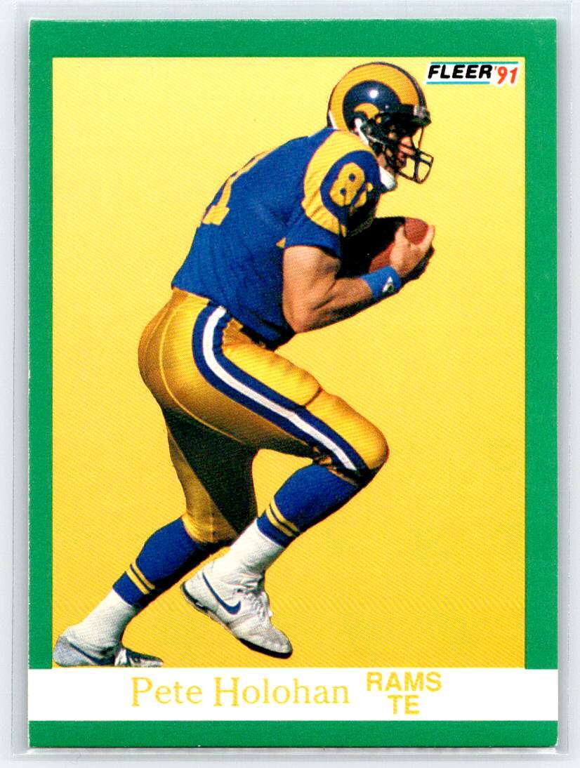 1991 Fleer #270 Pete Holohan