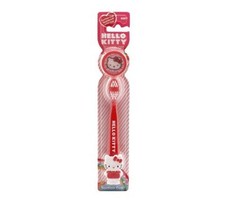2 Hello Kitty Suction Cup Bottom Kid Toothbrushes Cap Travel Kit Soft Bristles