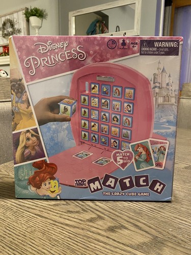 Winning Moves Top Trumps Disney Princess Match Memory Junior Game Plastic