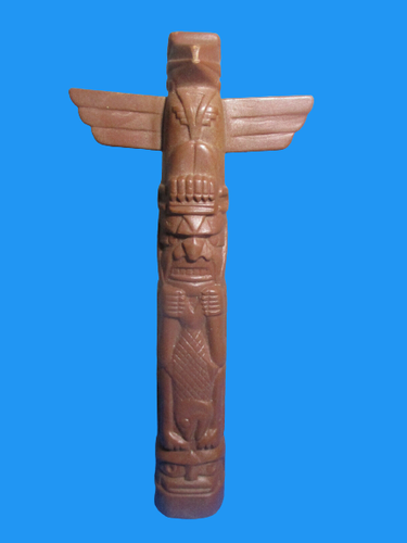 Totem Playmobil Vintage - Pièce De Collection Ancienne - Occasion