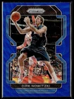 2021 Panini Prizm Basketball Blue Wave Dirk Nowitzki #289 PSA 9
