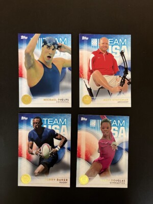 2016 Topps Olympics Gold Parallels You Pick