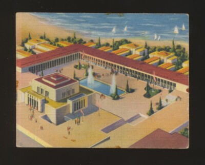 1933 R30-1 BLATZ GUM Century of Progress WORLD'S FAIR-#16 Court of States Bldg