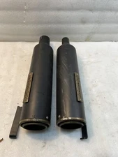 Rinehart Racing HP45 4.5" Black Gold End Caps Slip On for 2017-Later 500-1101