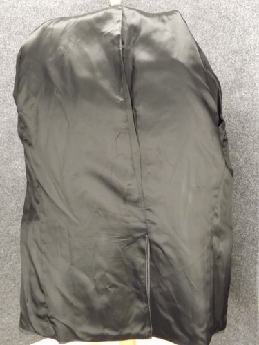 Chaps Ralph Lauren Mens Suit 42L Gray Pinstriped Wool 36x31.5 Pant 2 Button 2 Pc - Picture 11 of 14