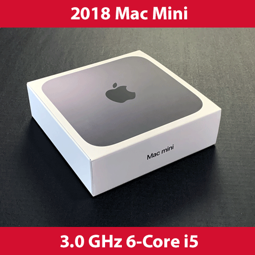 2018 Mac Mini 3.0GHZ i5 6-CORE 32GB RAM 256GB PCIe SSD - Picture 1 of 1