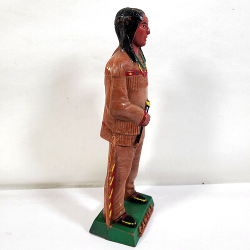 Vintage Reliable Canada Native American Indian c. 1950s Souvenir Plastic Figure - Picture 6 of 7