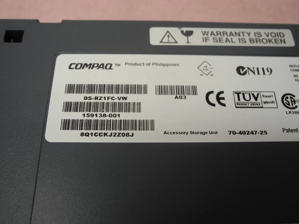 DEC COMPAQ DS-RZ1FC-VW 36GB 10K UWSCSI HDD IN SBB, TGB CANISTER 159138-001 - Image 4 of 4
