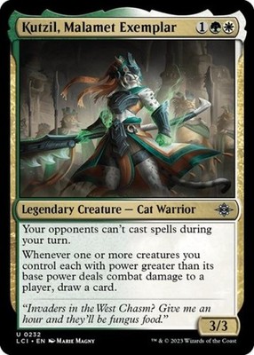 Kutzil, Malamet Exemplar - NM Foil U : The Lost Caverns of Ixalan