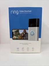 Ring 1080p Wireless Video Doorbell - Satin Nickel